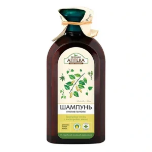 Trang chủ 39 Dầu gội ngăn ngừa gàu nụ bạch dương và dầu thầu dầu Zelenaya Apteka 350ml